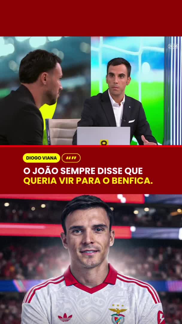 🚨 Amigo de Palhinha: "O João chega a dizer que 'se não for para o Benfica', nem se importava de hipotecar a sua carreira e ficava ali [no Bayern] o ano todo", revelou Diogo Viana.