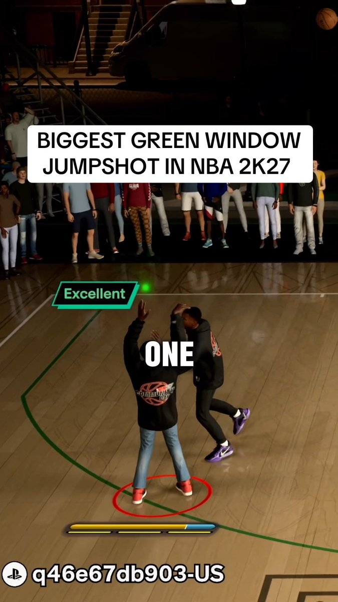 BIGGEST GREEN WINDOW JUMPSHOT IN #NBA2K27 👀🎯 Via TTYME2K