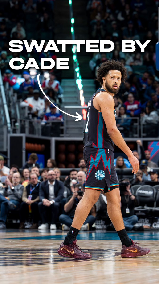 Not in Cade's paint 🔥