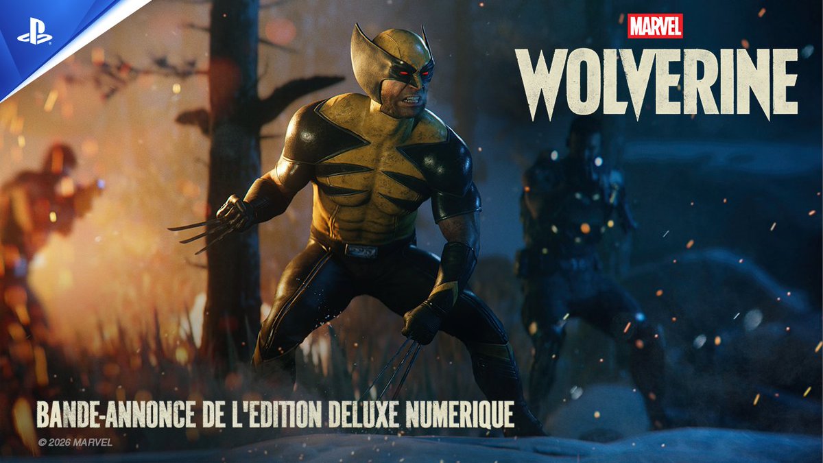 Enfilez votre tenue. L'Édition Deluxe Numérique de Marvel's #WolverinePS5 inclut 5 costumes uniques et cinq paires de griffes. Précommandez dès maintenant :