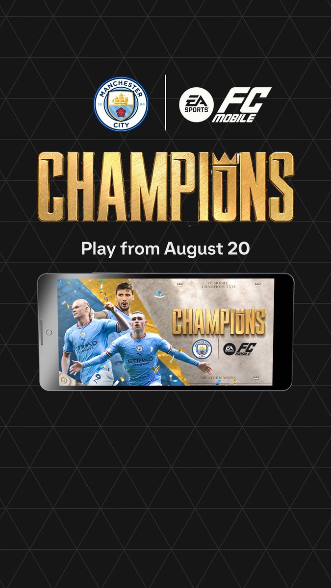 A century of points. Pure dominance. 💯 🏆 Relive @mancity’s remarkable 2017–2019 run in Champions and write your own chapter in #FCMobile.