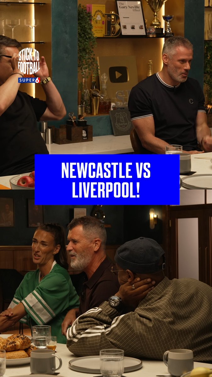 Newcastle. Liverpool. St. James’ Park. Our Super 6 predictions are locked in! 🔒