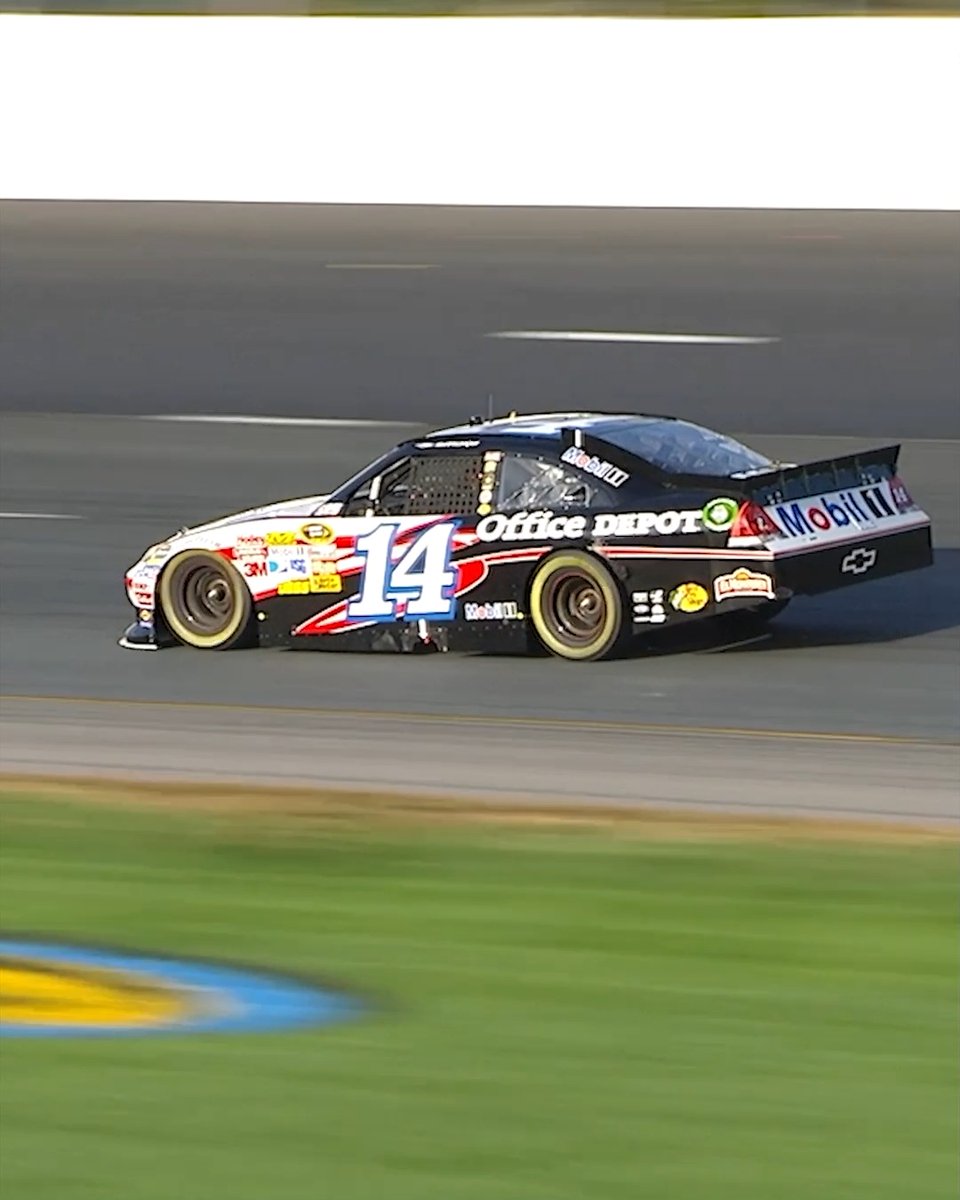 At New Hampshire Motor Speedway, it's not over till the checkered flag flies. 🏁
