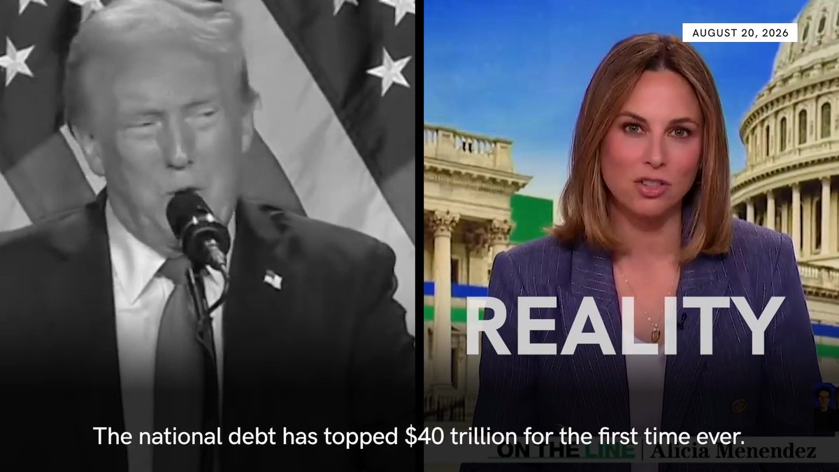 Trump spent years promising to reduce the debt. This week, the national debt topped $40 TRILLION for the first time ever. Trump just made history for all the wrong reasons.