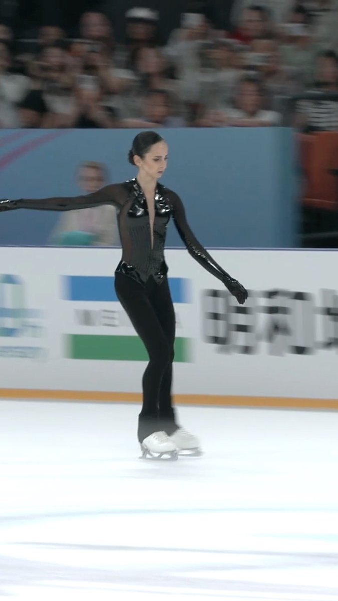 Sofiia Dzepka backed up her gold with a quad toe! ⛸️🔥 The bar just got raised in Xi'an. #FigureSkating