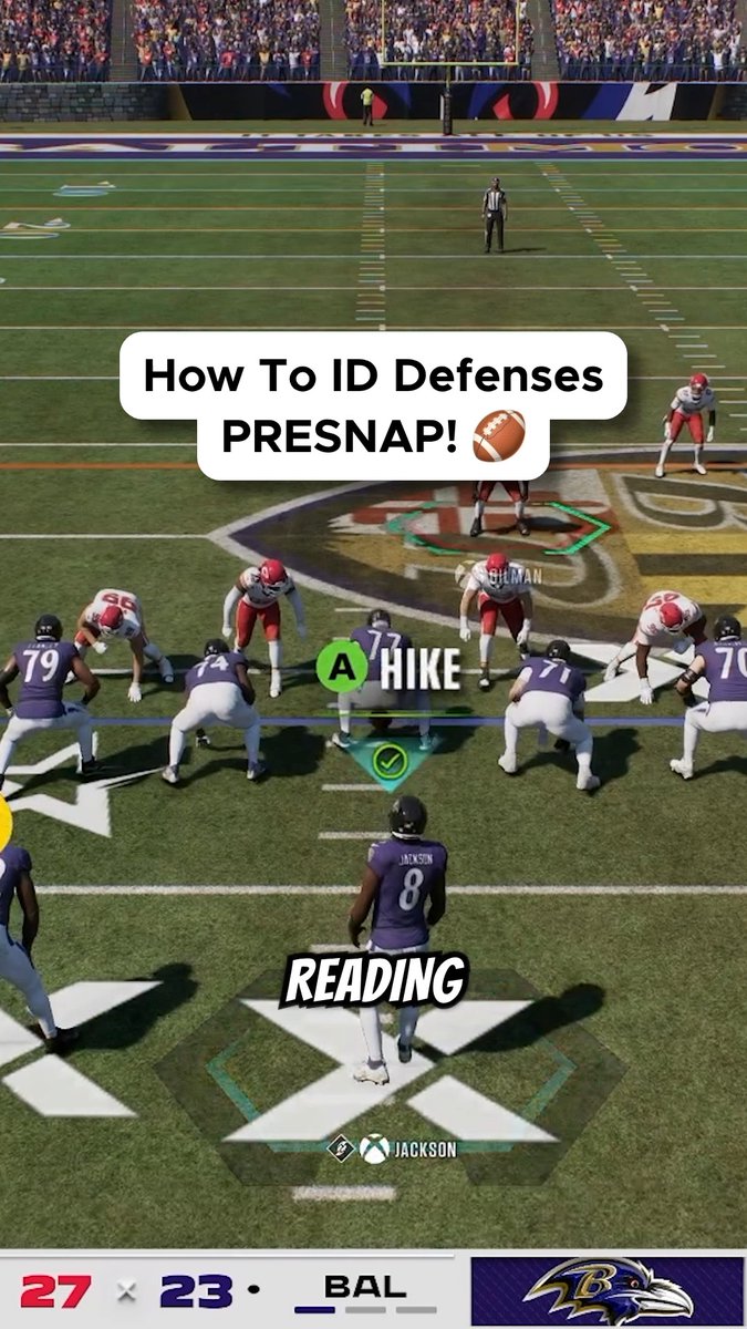 How to read a defense in #Madden27