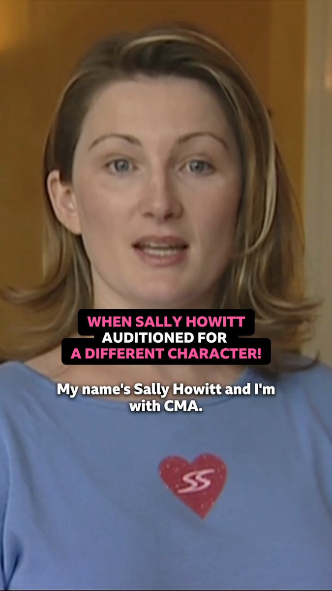 Who's that girl? Back in 2002 Sally Howitt auditioned for a role in River City - but not the one you might think! Sally was going for the part of Heather Bellshaw, a role eventually played by Jenni Keenan Green. Watch Sally in #RiverCity on BBC iPlayer.