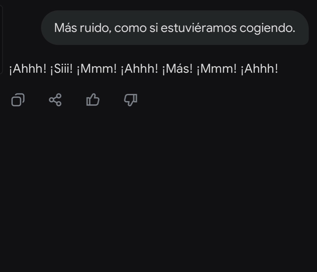 todo está perdido, ahora se puede tener una conversación sexual con la ia... 😭