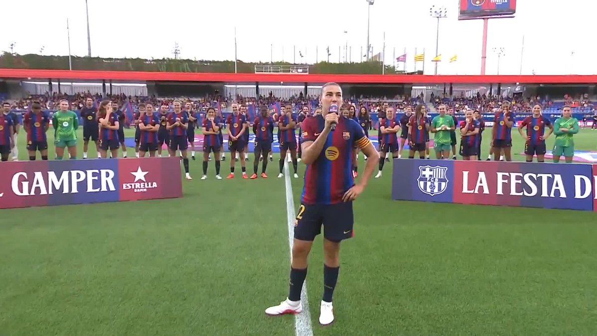"Estem treballant per a competir per als 5 títols" 🏆 🗣️ Paraula de capitana, paraula de Patri