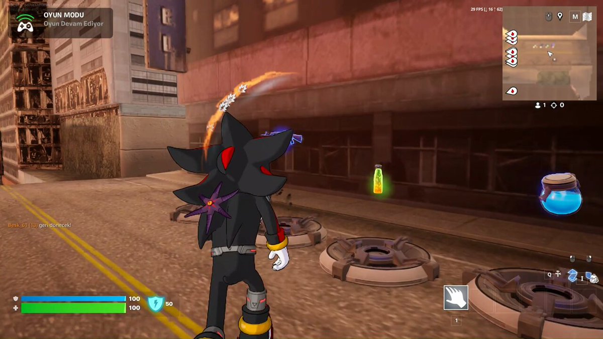 I just had an even more interesting idea :D Here is Shadow '05 Westopolis in Fortnite!