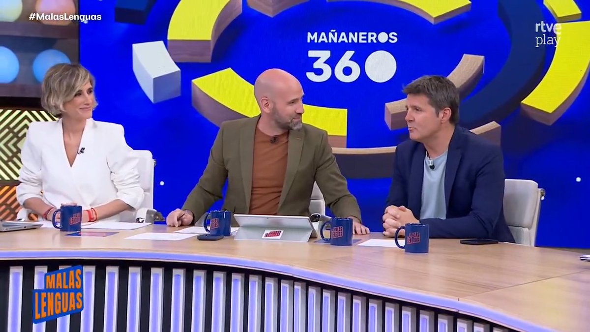 📺 Lo deja, pero solo un poco... Jesús Cintora (Jesús Cintora) se despide de 'Malas lenguas' (Malas Lenguas) tras 378 emisiones, para sumarse a Adela González (Adela González Acuña) al frente de ‘Mañaneros 360’ (Mañaneros 360), junto a Miriam Moreno (Miriam Moreno) y Ane Ibarzabal (ANE IBARZABAL). 🗓️A partir del próximo lunes 24 de agosto, de lunes a viernes, a las 10.35 h, en La 1 y RTVE Play.