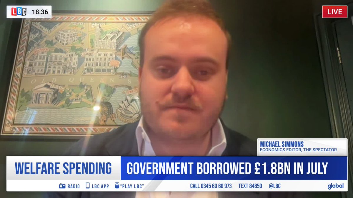 ‘Before too long, the government will only be able to pay for debt interest and benefits.’ Michael Simmons explains the ‘shock rise’ in UK borrowing that's making tax rises more likely in the autumn. Tom Swarbrick