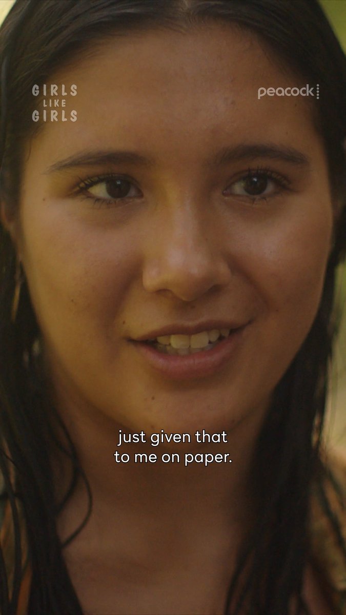 Old-school romance never goes out of style. #GirlsLikeGirls is streaming on Peacock.