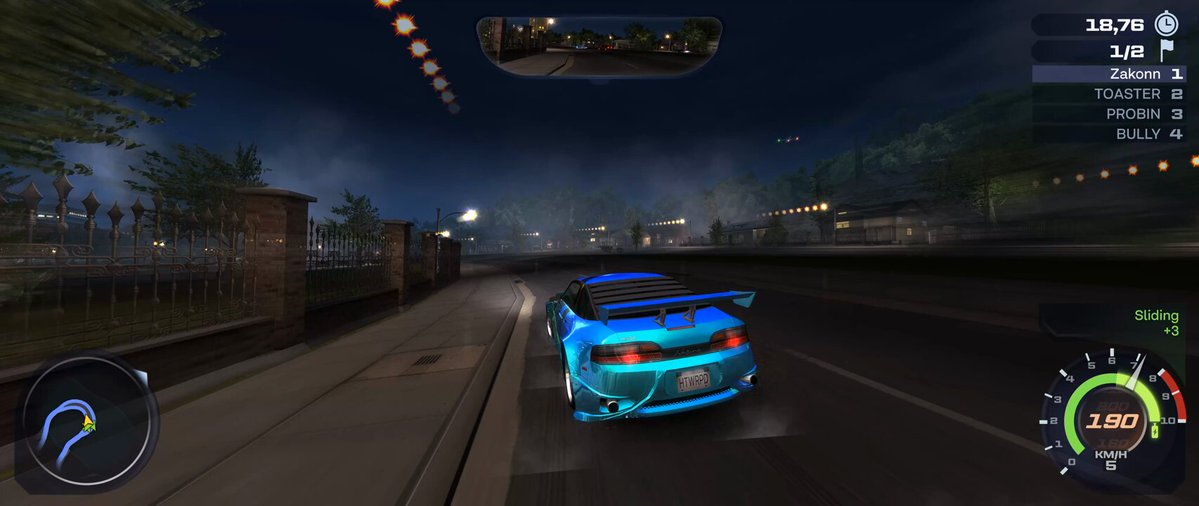 Soaking wet roads, banger music, crazy shortcuts and jump camera WELCOME BACK 2000s racing games it's all HeatWarped