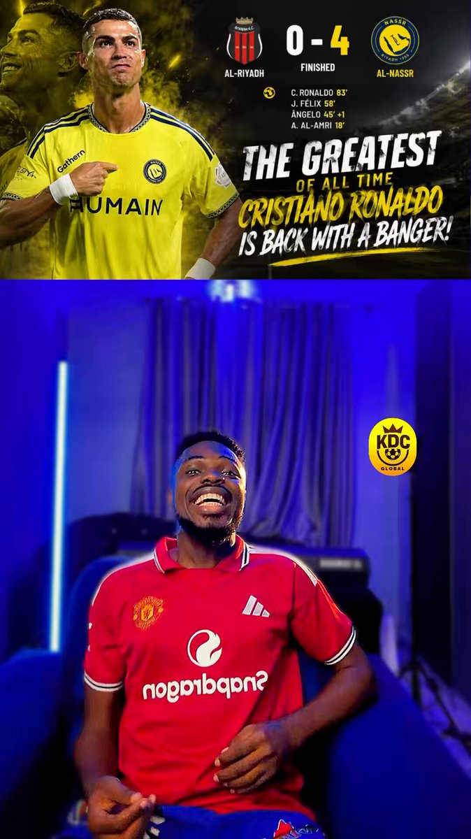 CRISTIANO RONALDO COMES BACK WITH A BANGER!! The greatest there was, the greatest there is, the Greatest there will ever be!! CRISTIANO AVIERO DOS SANTOS RONALDO!! #ronaldo #cr7 #alnassr #cristianoronaldo #alnassrhighlights