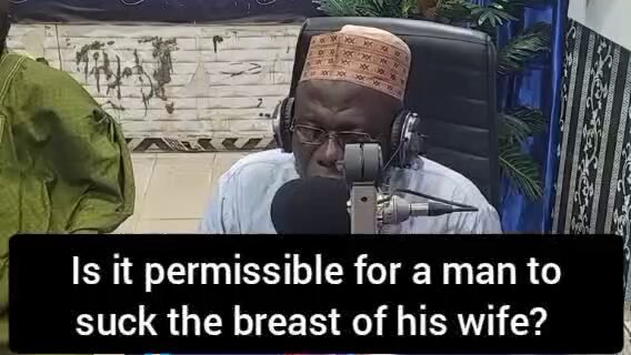 Is it permissible for a man to suck the breast of his wife? While answering this question, Shaykh Dr Sharafudeen Gbadebo distinguishes between the Shariah ruling that prohibits marriage between a man and a woman who had sucked the same breast when they were under 2 years even if they were of different parents and a man sucking the breast of his wife.