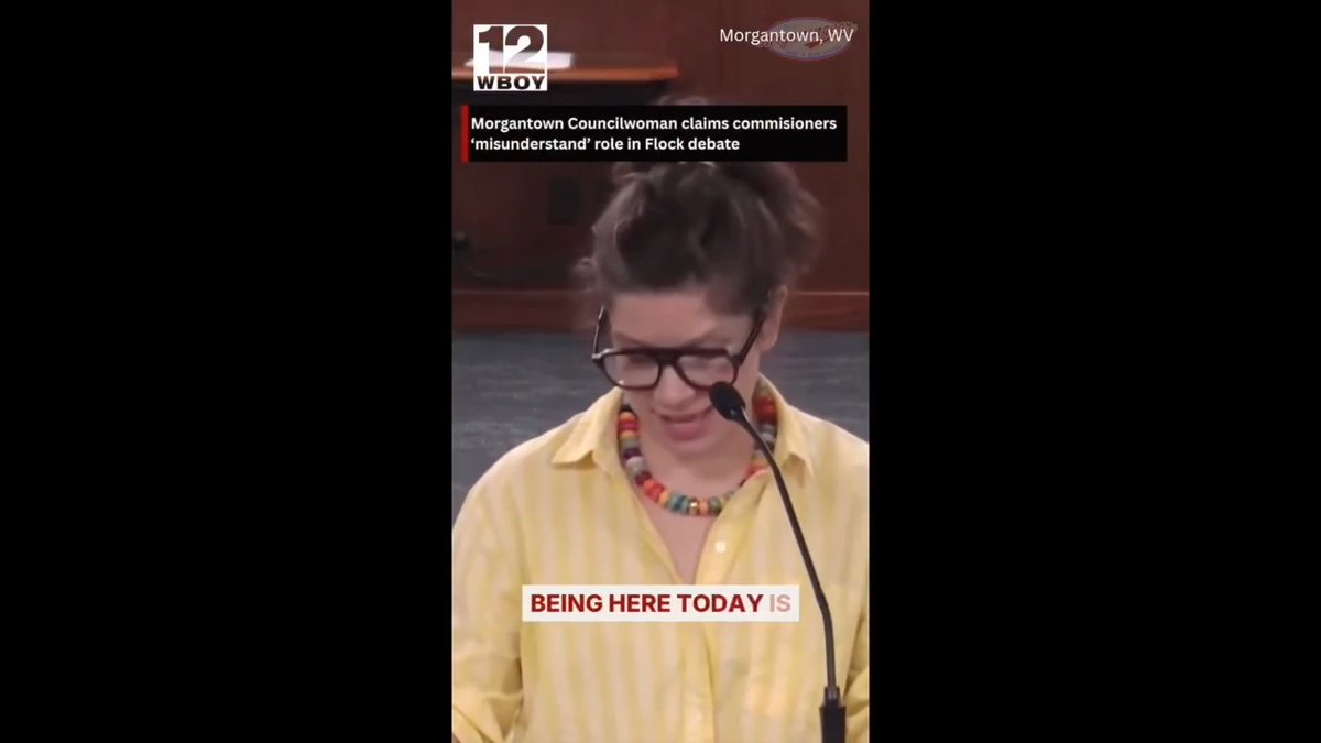 Let's check in on the Monongalia (West Virginia) County Commission and see how it's going. Exactly as expected in 2026 America, they're using armed agents of the state to remove citizens who peacefully ask questions about Flock and other mass surveillance systems that the county commissioners are paying for with funds from the "opioid epidemic" lawsuit. I hope this lady sues and bankrupts them - it would be a shame if they county didn't have any money left to pay for their armed thugs and unconstitutional camera/software system. It would also be a shame if Mr. Bloom here was criminally investigated by the Civil Rights Division of the DOJ for deprivation of rights under color of law (18 u.s.c. § 242). A shame I say... #CityLife #Morgantown #cops #Monongalia #CivilRights #WestVirginia #tyranny #flock #4thAmendment #1stAmendment #PoliceState #3rdWorld #pharma #oxy #DOJ