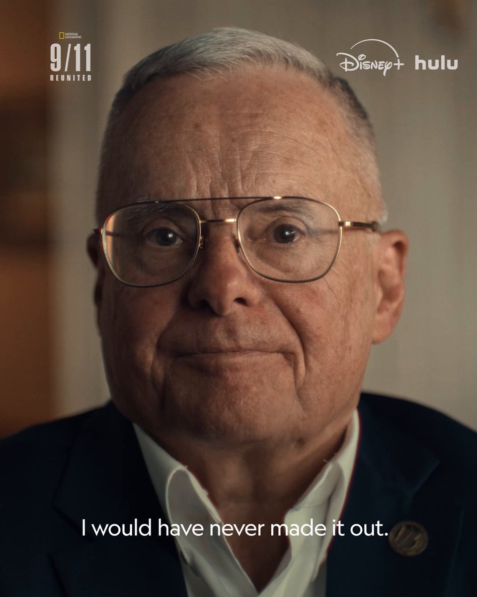 25 years after they were brought together through their acts of courage and community, 9/11 survivors finally have the chance to say thank you. #911Reunited premieres tonight 8/7c on National Geographic. Streaming on Disney+ and Hulu.