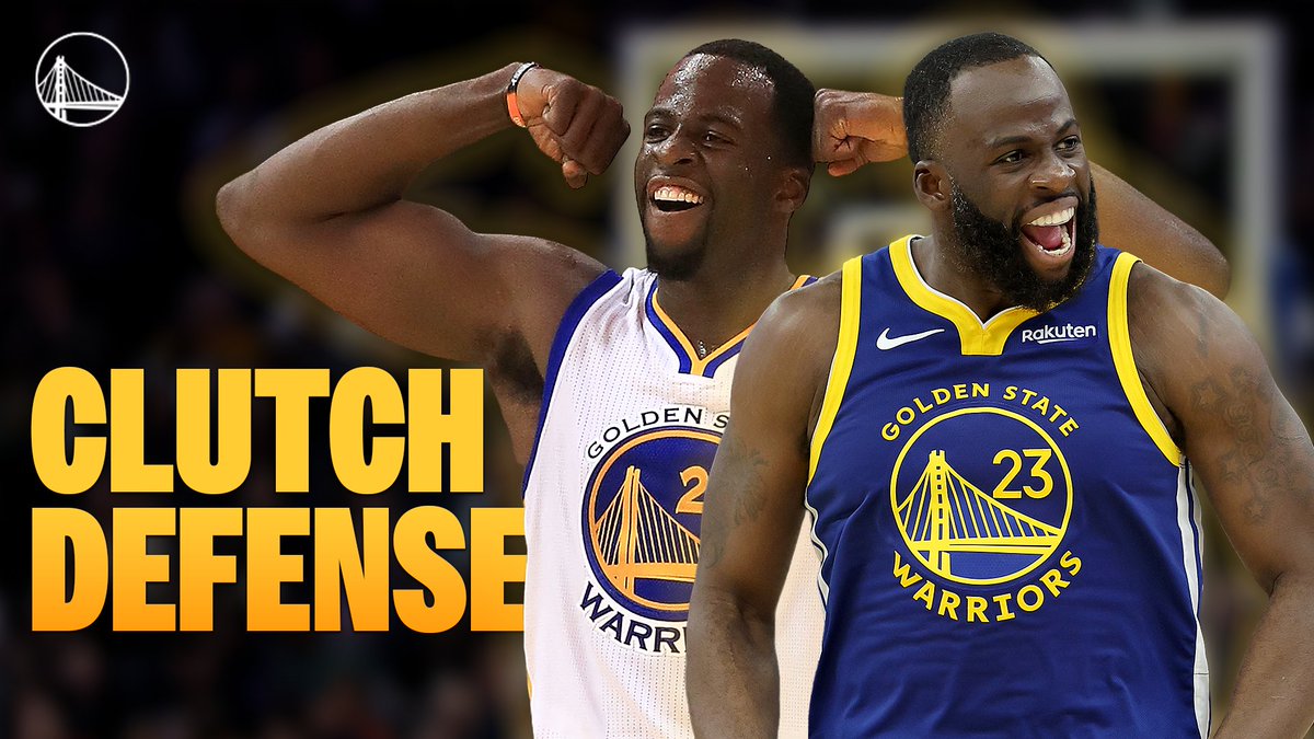 Locking it down in the clutch 🔒 10 times Draymond Green won a game with his defense 👇
