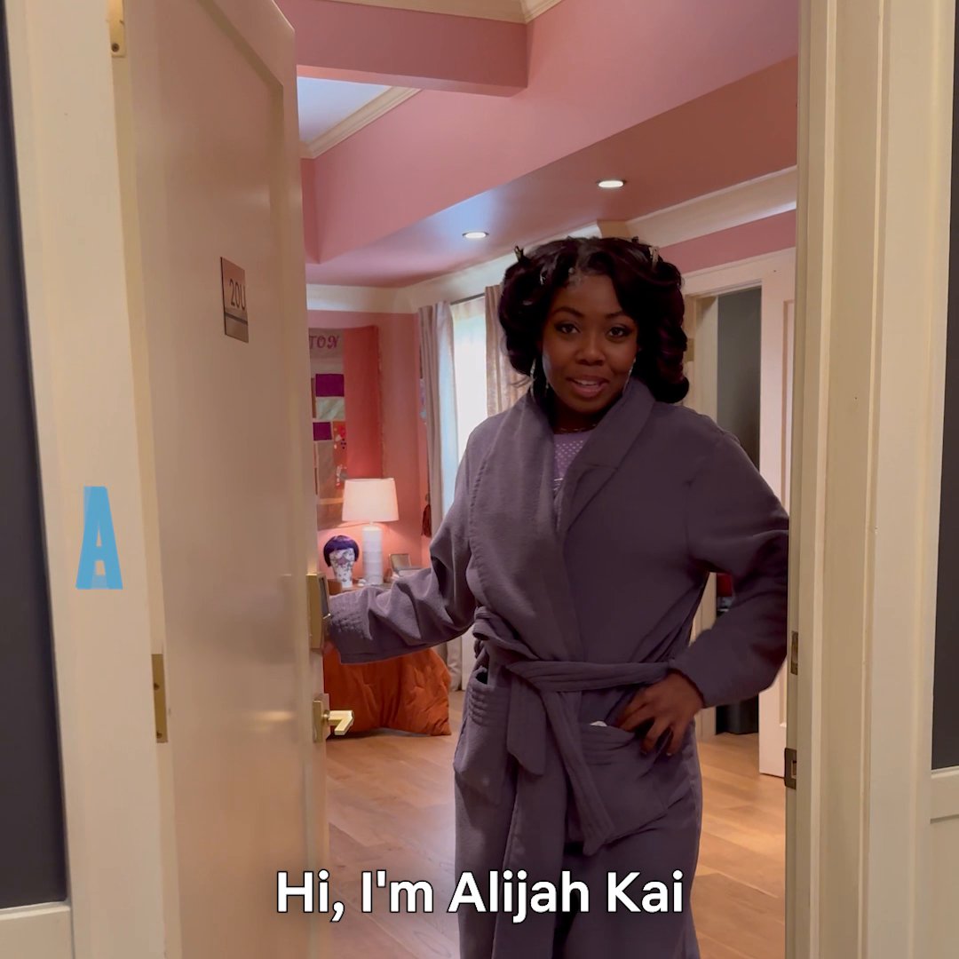 Alijah Kai aka Rashida Duvall in A Different World gives us a one-of-a-kind tour of Gilbert Hall A Different World premieres September 24!