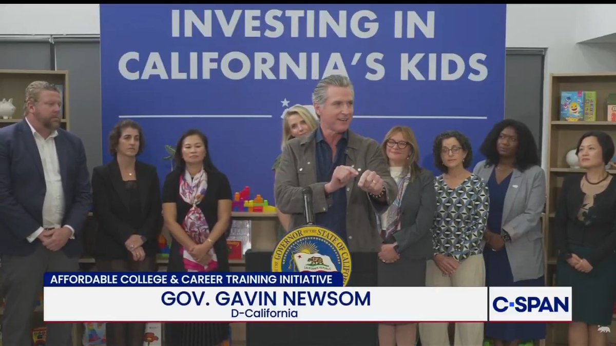 .Governor Gavin Newsom Gavin Newsom (D) encourages parents to get Trump accounts for kids: "It's one of the best things he's done... Take advantage of this, to not fall prey to the politics or the cynicism."