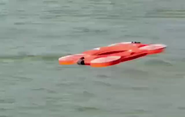 CHINA UNVEILS FLYING AI LIFEBUOY that AUTONOMOUSLY REACHES DROWNING PEOPLE