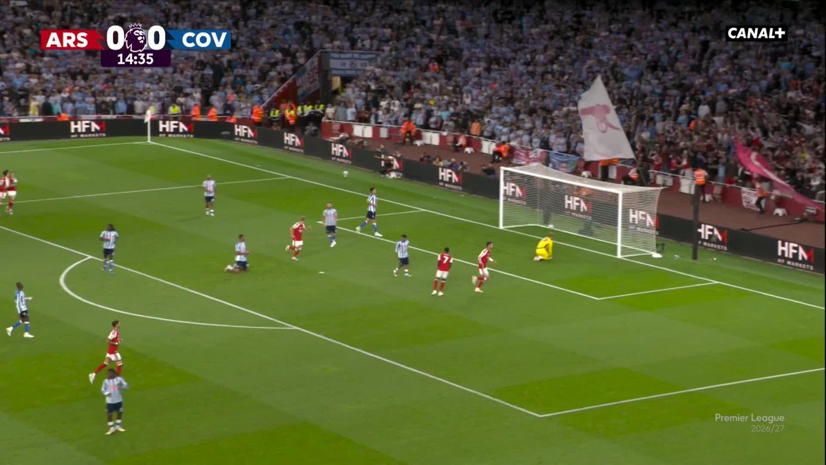 LE PREMIER BUT DE LA SAISON EST SIGNÉ KAI HAVERTZ ⚡️ L'Allemand lance Arsenal en Premier League après 15 minutes face à Coventry 🔥 #ARSCOV | #PremierLeague