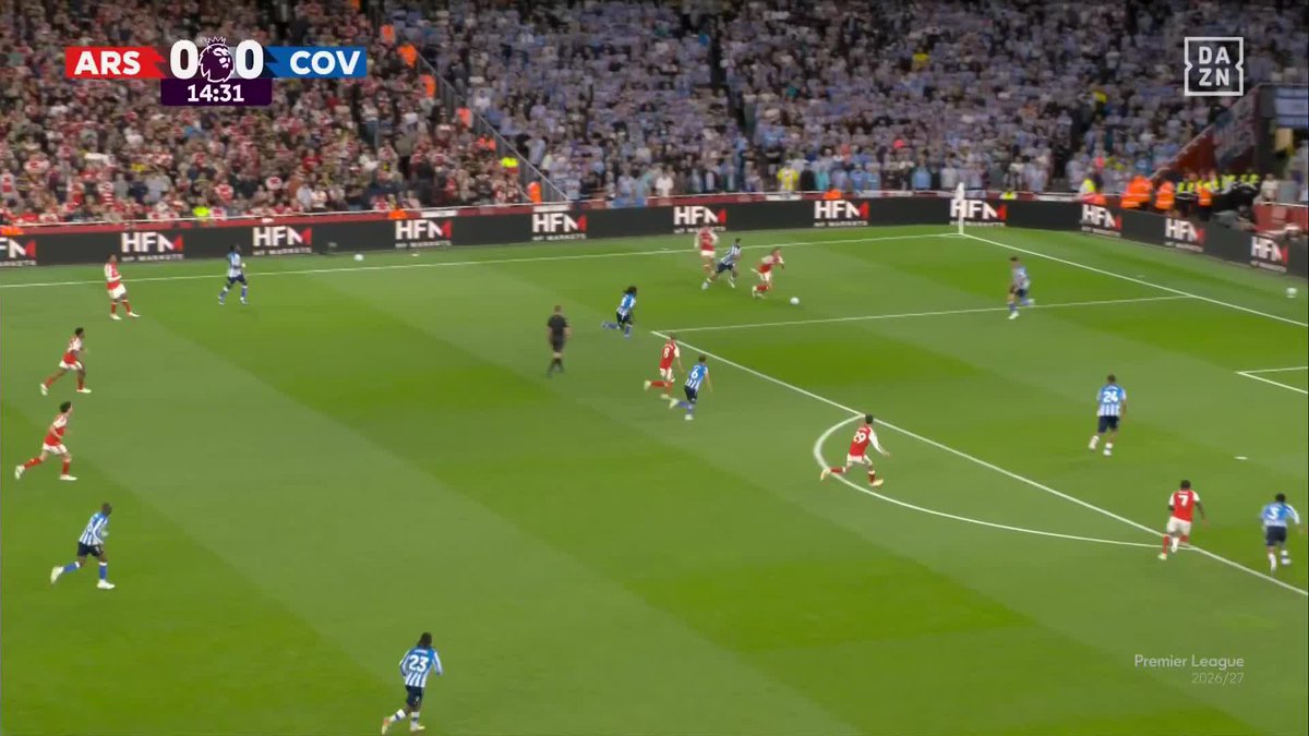 KAI HAVERTZ DESCORCHA LA PREMIER LEAGUE 2026/27🍾 El alemán marcó el primero del Arsenal... Y EL PRIMERO DE LA TEMPORADA EN INGLATERRA🔥 Regístrate ya y disfruta de TODO el deporte de DAZN 🔗 #PremierLeagueDAZN ⚽🏴󠁧󠁢󠁥󠁮󠁧󠁿