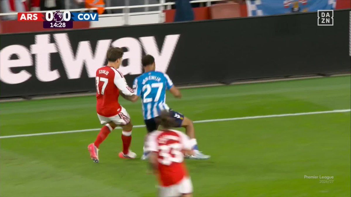 Havertz faz o primeiro golo da época da Premier League.