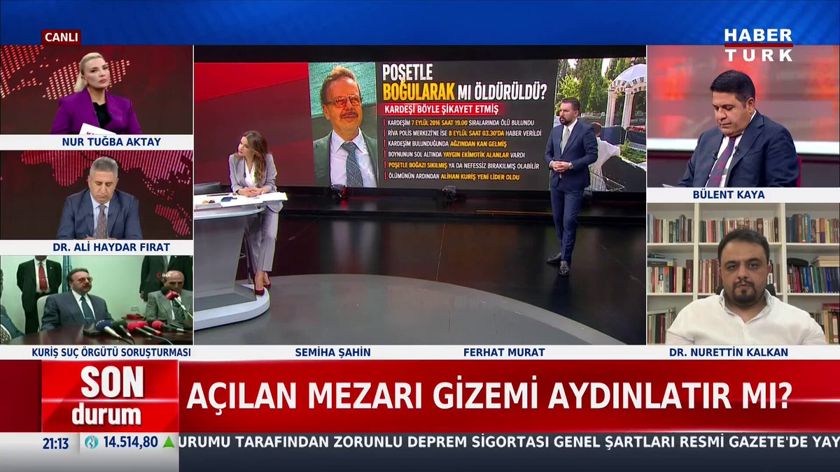 #SONDURUM - Açılan mezar gizemi aydınlatır mı? Denizolgun'un ölümü neden şüpheli? Gazeteci Nur Tuğba AKTAY #OlaylarveGörüşler'de yanıtladı.