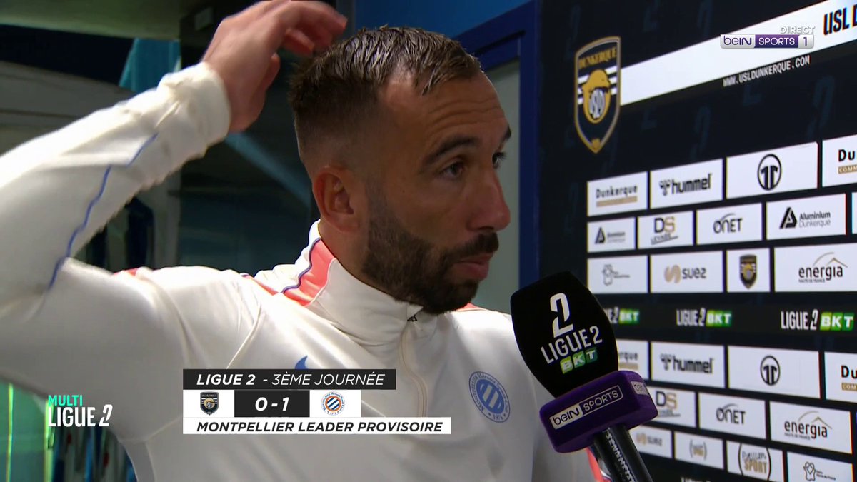 ⚽️ #Ligue2BKT 🗣️ Flora Tardieu : « Je suis content qu'on a fait, on l'avait bien préparé, notamment cette semaine aux entraînements. » #beINLIGUE2