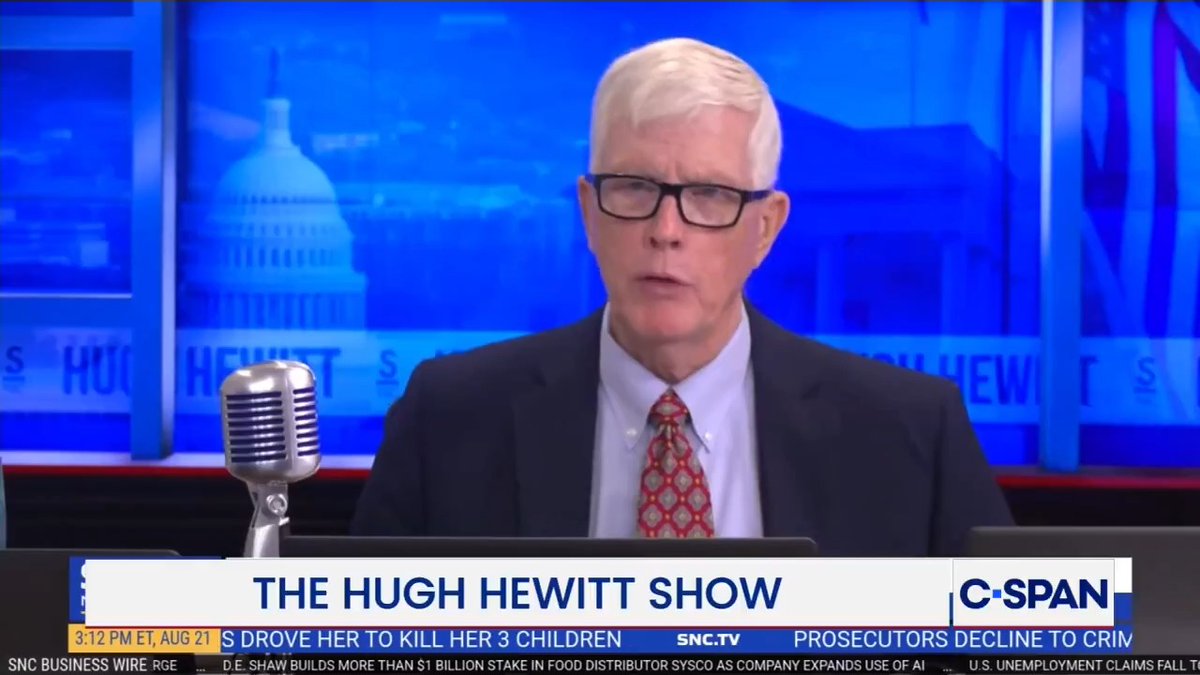 .Hugh Hewitt salutes C-SPAN: "It's a fabulous group. They are genuine conservatives in that they are conserving an institution of argument, debate and discussion... As James Lileks said earlier this week, C-SPAN is the weather channel for smart people."
