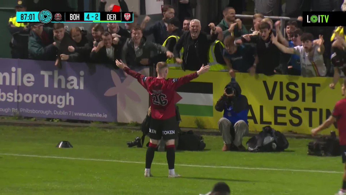 Ross Tierney, take a bow son 😲