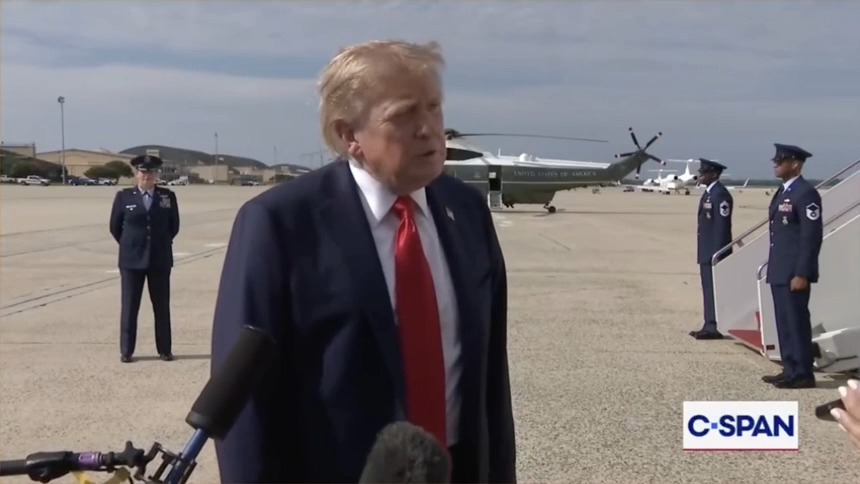 Trump defends Darline Graham saying she's not informed on national security: "She was just being honest"