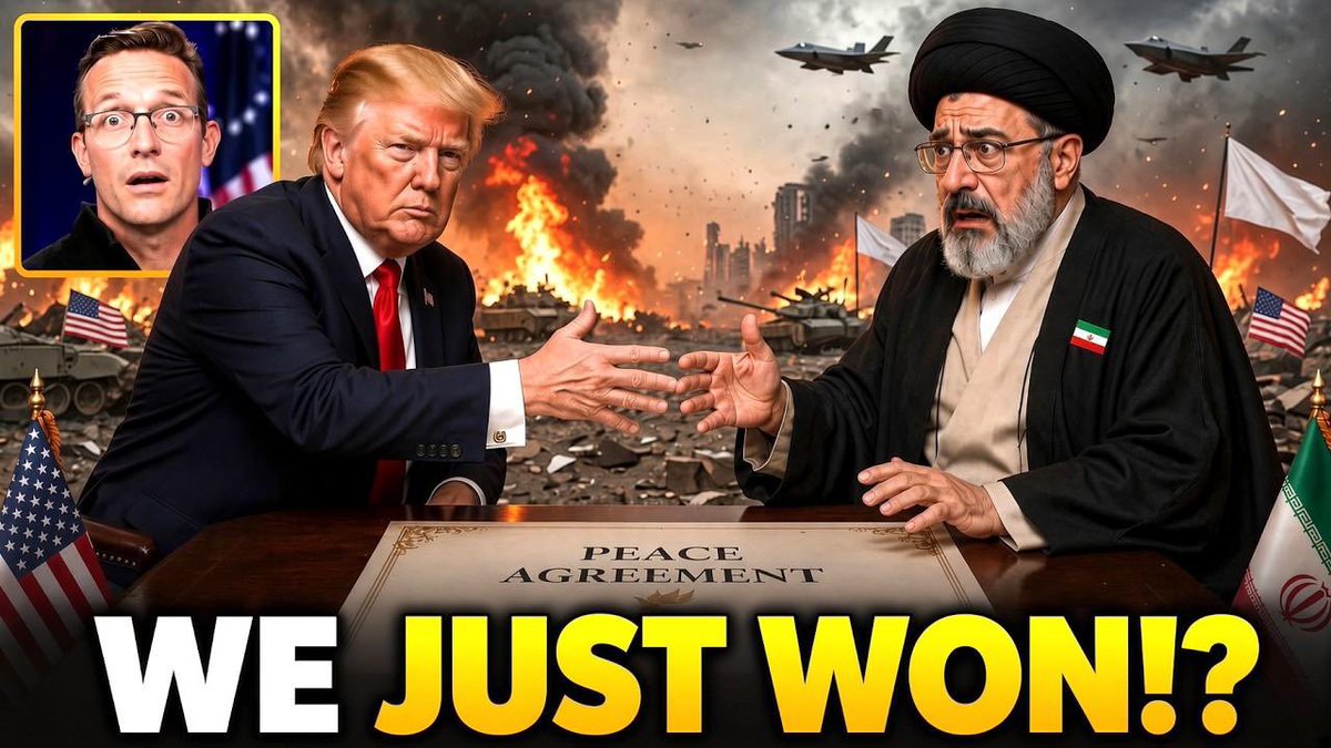 🚨Iran's President Calls To 'End The War' With America Immediately As US CONQUERS Hormuz Iranian President Masoud Pezeshkian is publicly calling for Iran to end the war... "The Government does not deny the shortages and that it would be better to end the war now, While Iran is in a position of strength and dignity." Irans currency has plummeted, their economy is bust, and their oil exports have halted. Simultaneously, the U.S. military has escorted 660 million barrels through the strait since May. Total dominance. A dirty peace is better than a long-term entanglement. Iran knows they’ve lost. You’re seeing the art of the deal unfold in real time.
