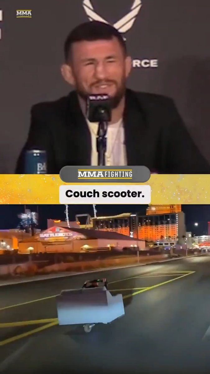 Couch scooter > G-Wagon - Merab “The Machine” Dvalishvili