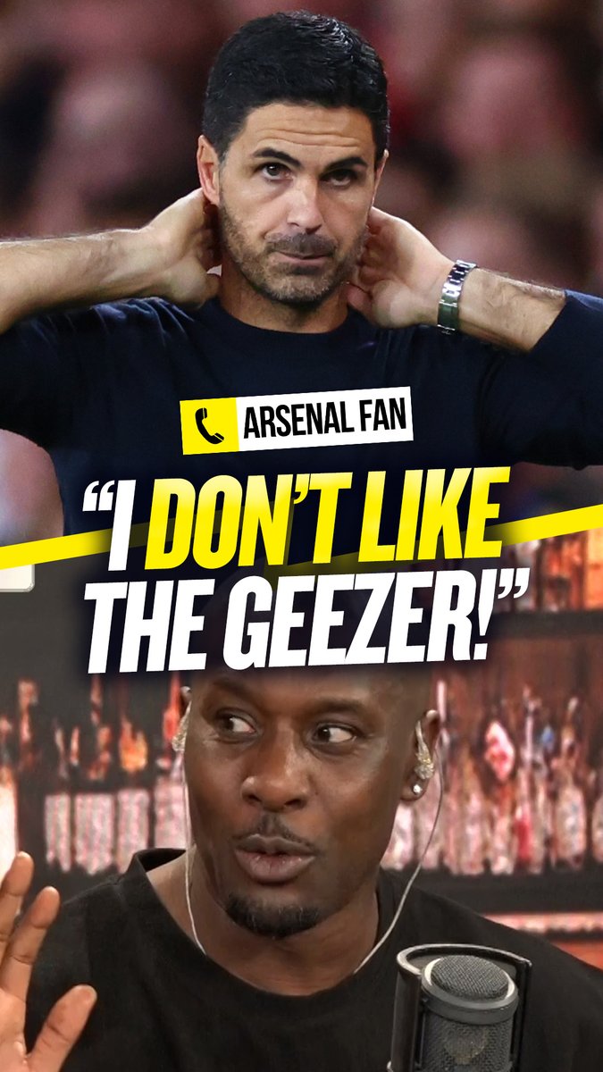 💔 "I don't like the geezer!" 🥱 "The second half was like last season! Side to side!" ❌ "I'm not confident. I think Chelsea win the league. This Arsenal fan admits that he still isn't a fan of Mikel Arteta and his tactics despite their Premier League win