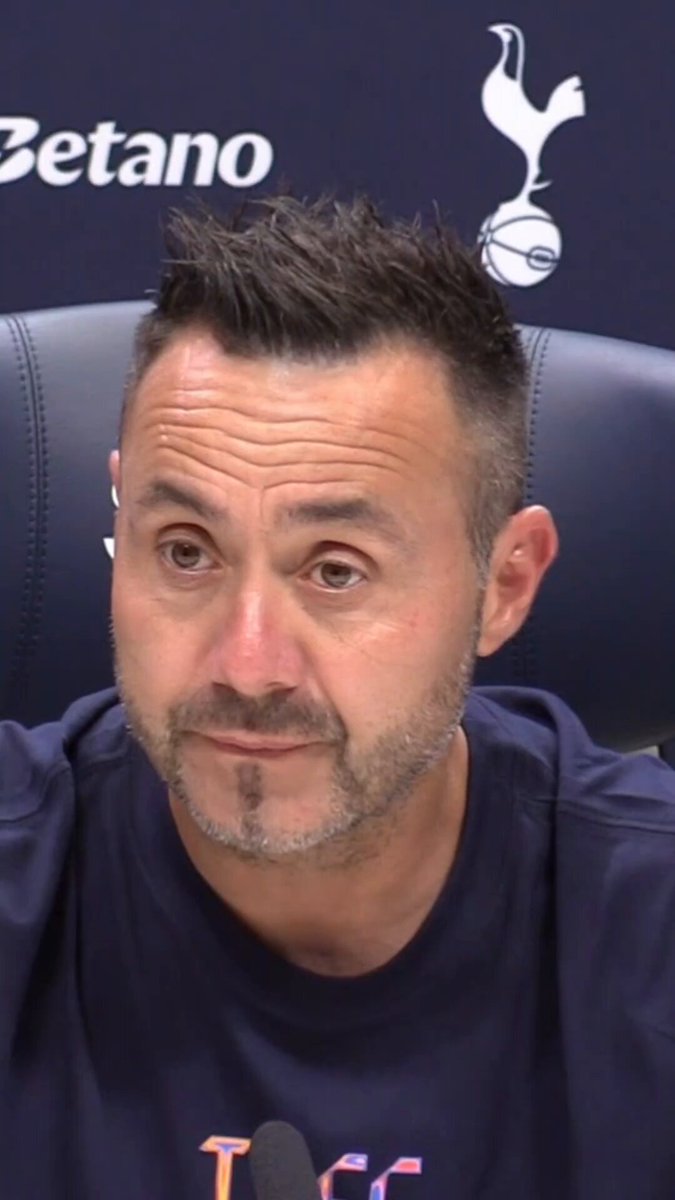 "YES! BIG POTENTIAL!" Roberto De Zerbi on does he see the potential that Spurs can challenge for the Premier League title #COYS #THFC
