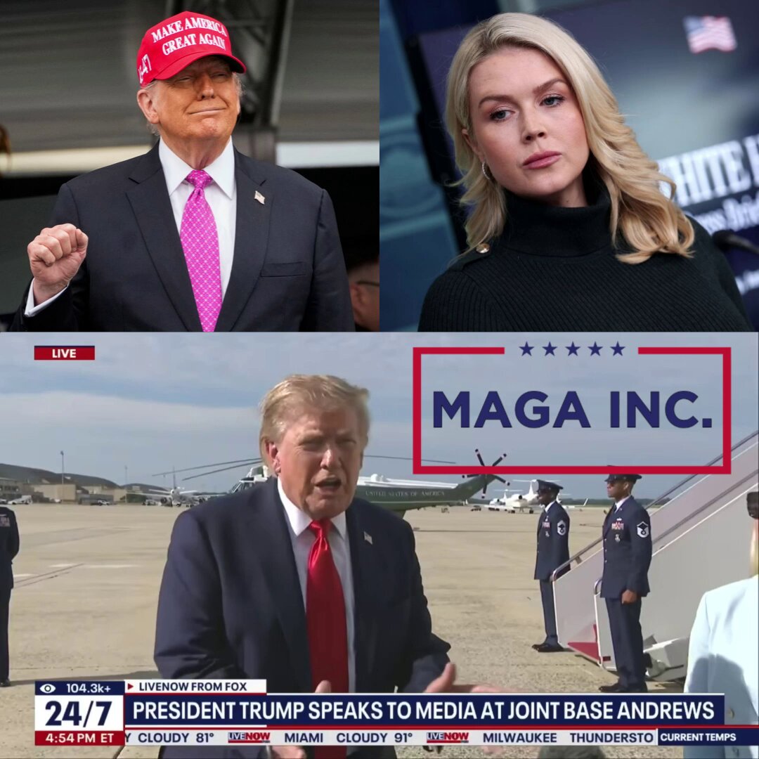 🔥 BREAKING: Karoline Leavitt is returning to MAGA INC, the Trump SUPER PAC with $400 MILLION+ ahead of the midterms, after she departs the White House — CBS LFG! 🇺🇸 This is Leavitt's FINAL trip with 47 as a White House official, she told the press she'll miss her job, "but I love my kids even more" ❤️ Leavitt will also be heading to the RNC convention with Trump. Karoline Leavitt is going to keep crushing it for America First, it's not over!