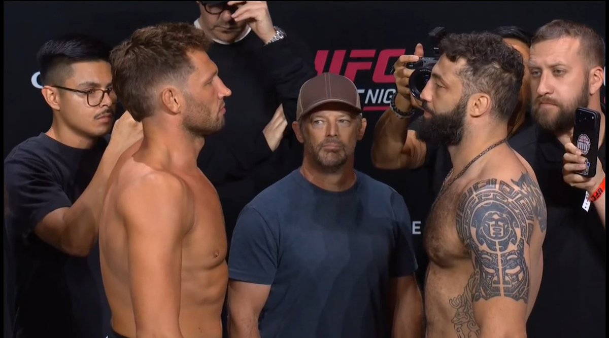 🚨𝗝𝗨𝗦𝗧 𝗜𝗡: 🥶 IT’S OFFICIAL — FINAL FACE-OFF ‼️ 🇳🇱 Reinier “RDR” de Ridder vs. 🇬🇪 Roman Dolidze 🔥🥶 RDR looks SHARP for his light heavyweight debut. 👀 This should be an interesting one. 🔥 #UFCSacramento