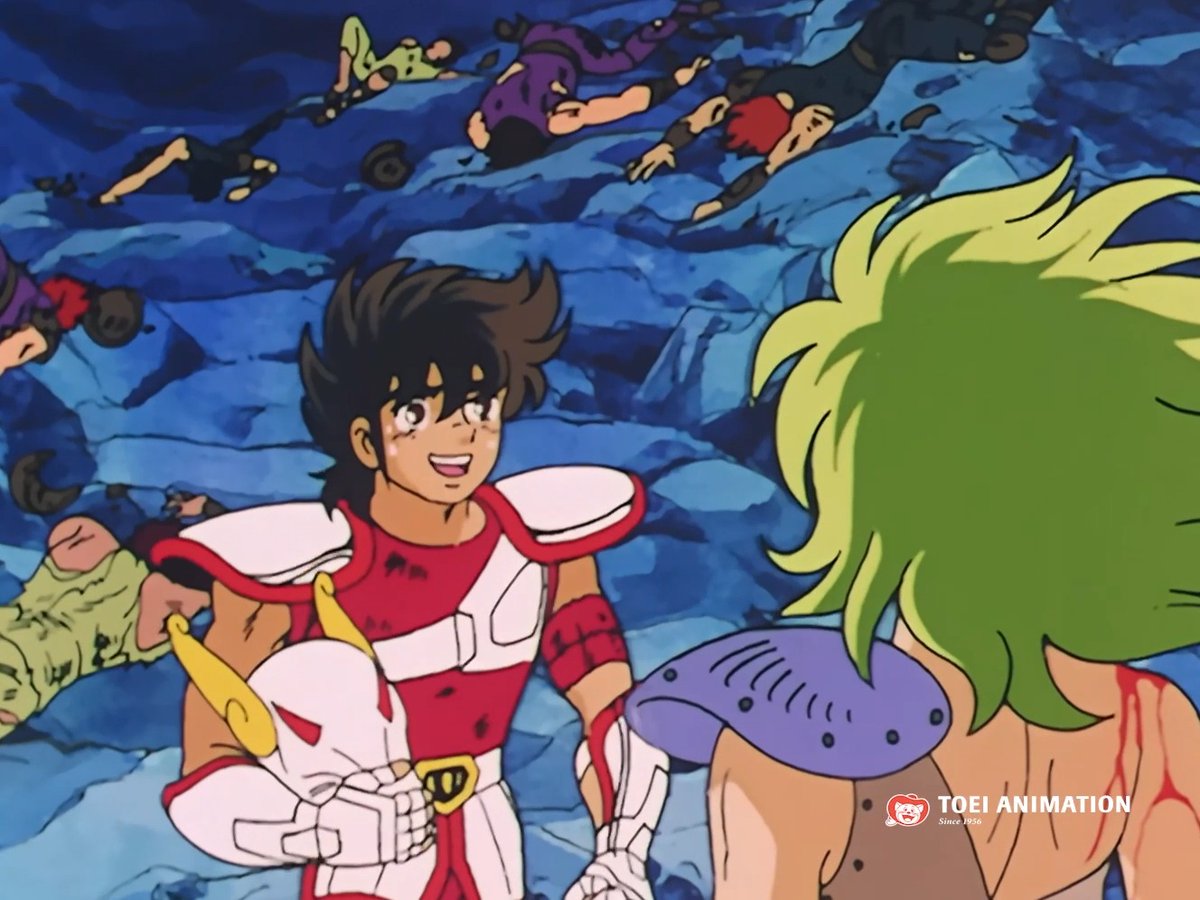 ¡No cualquiera puede enfrentar a Seiya de Pegaso! 👊💥 #LosCaballerosdelZodiaco #SaintSeiya #SeiyadePegaso