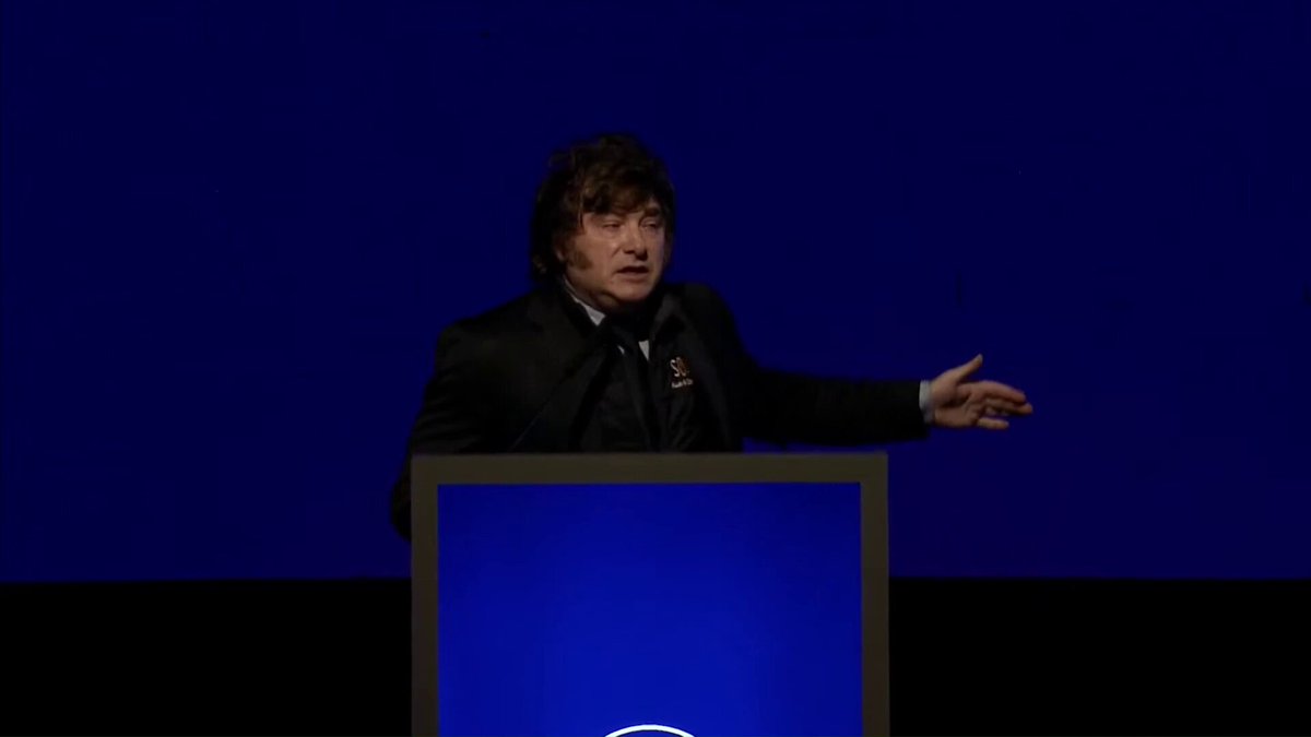 "No hay elementos para culparme por lo que está pasando con las DEUDAS. Es lo que YO DIJE que iba a hacer. La gente podría quejarse si yo no hubiera avisado" JAJAJA Milei mandó a todos a GOZAR LO VOTADO. Tiene razón, dijo que iba a FUNDIR A TODOS y lo hizo 👏🏻👏🏻
