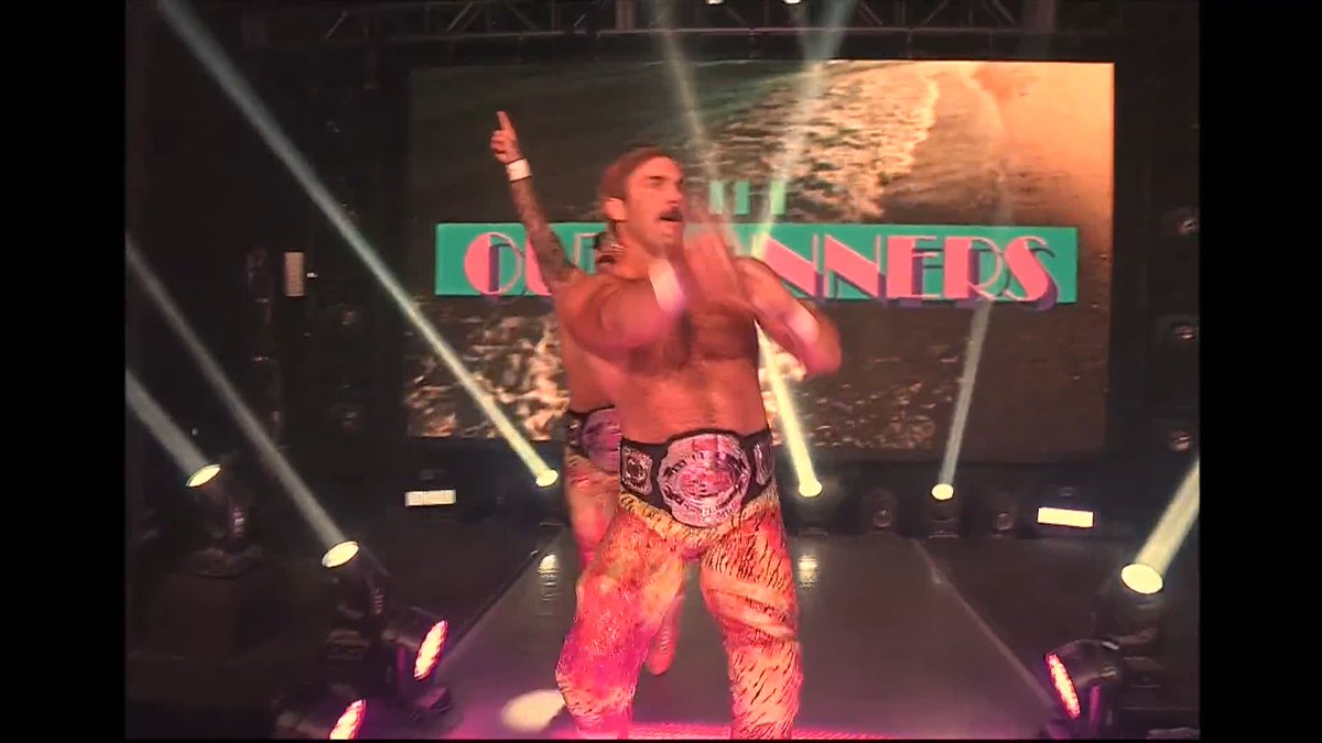 The gold is on the line RIGHT NOW! #ROH World Six-Man Tag Team Champions Dalton Castle and The Outrunners defend against The Lethal Twist! Watch #ROHDBD LIVE on #HonorClub