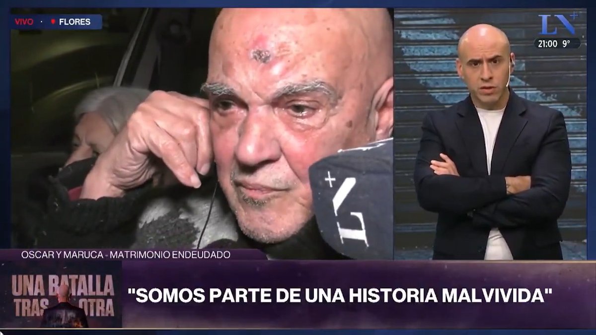 🔹 Viven hace cinco meses adentro de un auto: "Es muy tétrico y doloroso" El desgarrador testimonio de Oscar, de más de 80 años, sobre la dura realidad de sobrevivir junto a su esposa en la calle. 👉 Una Batalla Tras Otra