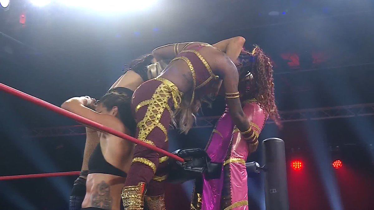 PURE STRENGTH FROM @MARINASHAFIR! Watch #ROHDBD LIVE on #HonorClub