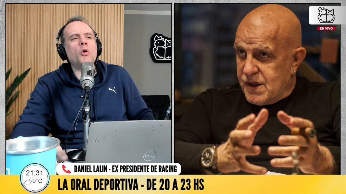🔴 "MILITO QUIERE TENER UNA INFRAESTRUCTURA PARECIDA A LO QUE TIENEN EN EUROPA" 👉 Daniel Lalín opinó de la actual dirigencia de Racing, presidida por Diego Milito, en #LaOralDeportiva, conducida por Daniel Avellaneda ⚽🎙️📰. 🗣️ Además, agregó: "Hizo el predio de Ezeiza, escuelas, varias cosas".