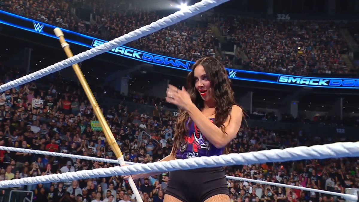 Broken bone or not... CHELSEA GREEN is not letting anything happen to Tiffany Stratton 👏