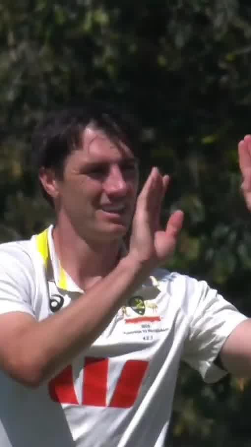 SEEEEEEEED from Pat Cummins 🤯 #AUSvBAN
