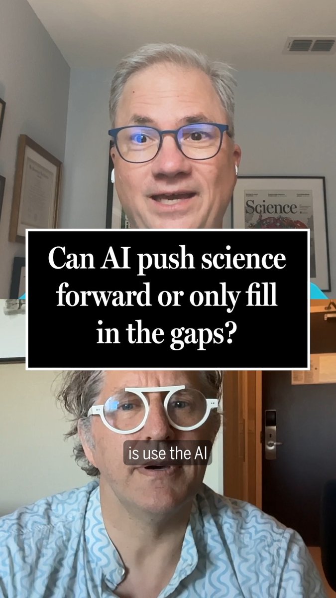 Can AI push science forward or only fill in the gaps? Science Editor-in-Chief Holden Thorp discusses with James Evans, a computational social scientist and professor of sociology at the University of Chicago. Learn more: