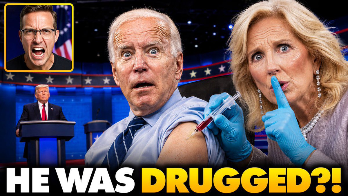 Joe Biden Was DRUGGED For Debate Against Trump | Jill Biden Finally BREAKS Down And ADMITS The Truth... Jill Biden just publicly admitted Joe Biden may have been given a drug cocktail ahead of his disastrous debate performance This is the same woman who spent years covering up Joe Biden’s evident mental decline; now once again making excuses for trotting him out to embarrass himself and the nation on the world stage. She applauds Joe Biden for “answering every question.” Will she answer for her complicity in this coverup?
